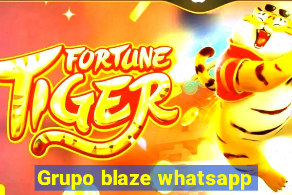 Grupo blaze whatsapp